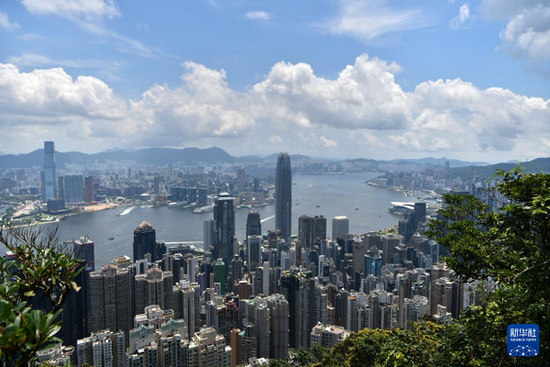  香港城市风光。图源：新华社
