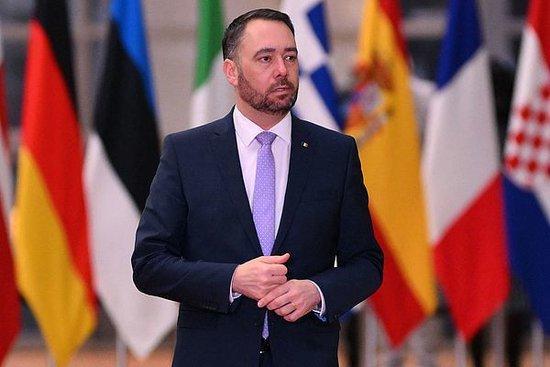 △比利时副首相兼外交大臣普雷沃