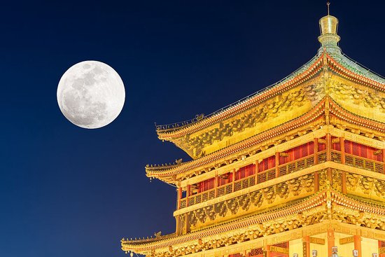 △月升钟楼 西安