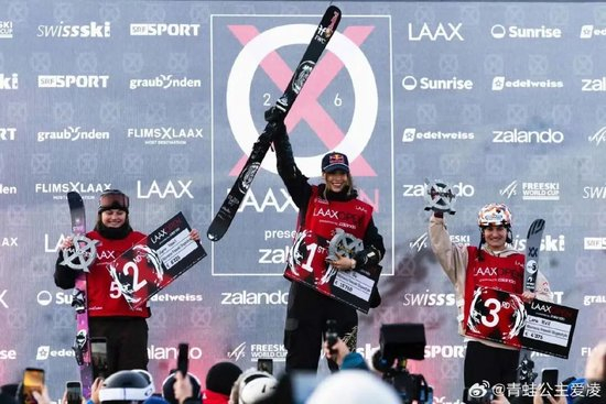 图片来源：谷爱凌微博