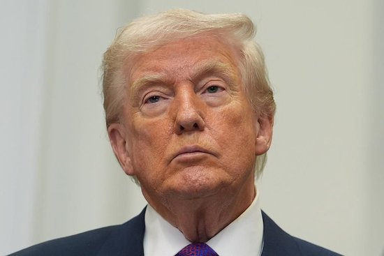 △美国总统特朗普（资料图）