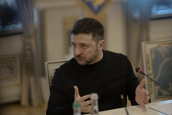 泽连斯基 资料图 图源：视觉中国