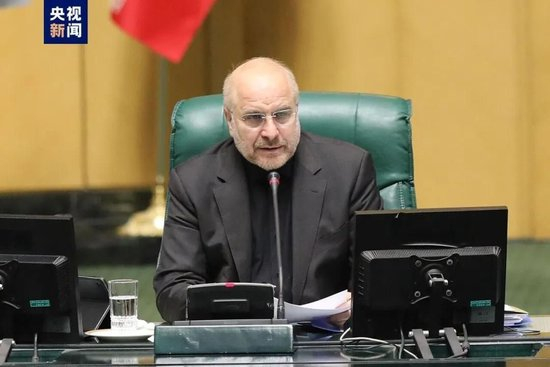 　△伊朗伊斯兰议会议长卡利巴夫（资料图）