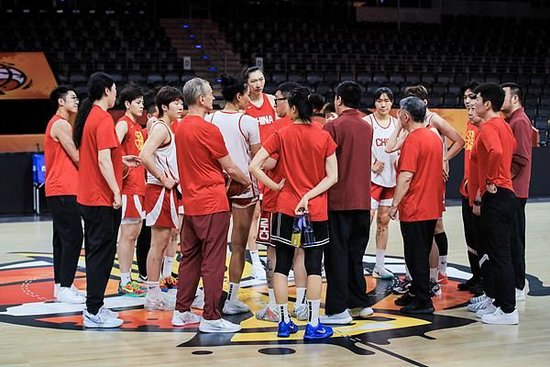 △当地时间2026年9月3日，中国女篮在德国柏林进行训练。