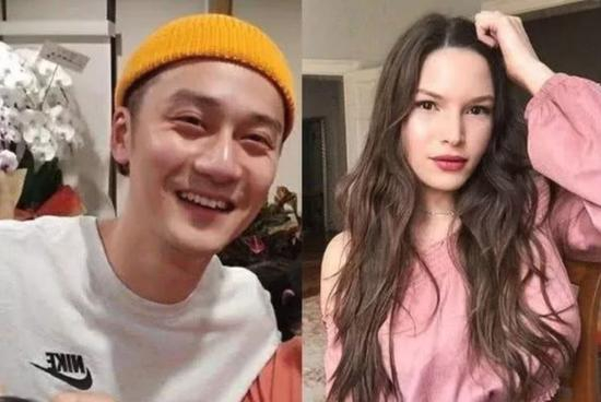 蒋劲夫（左） 蒋劲夫女友Julieta（右）