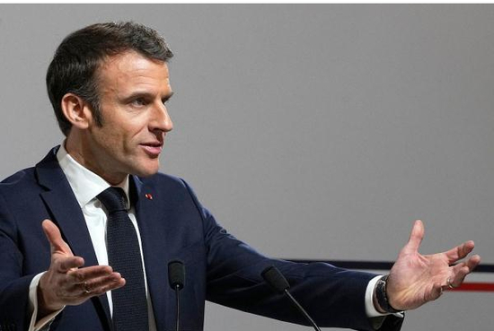  ·马克龙。（资料图）