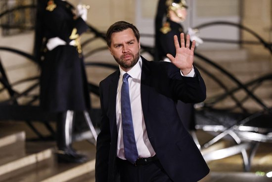 △美国副总统万斯（资料图）