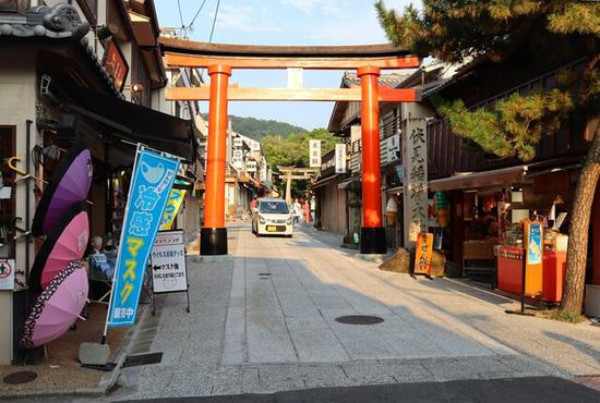  疫情之下的日本京都街头（京都新闻）