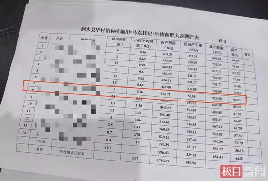  有大蒜地减产率高达94.01%（受访者提供）