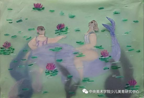 《浮游水中》江绪民 9岁
