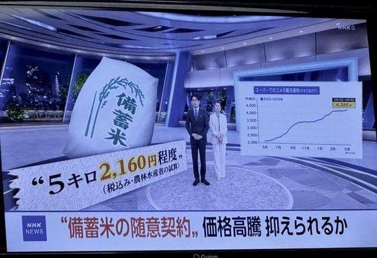 日本电视台播出小泉的新政举措。 作者 图