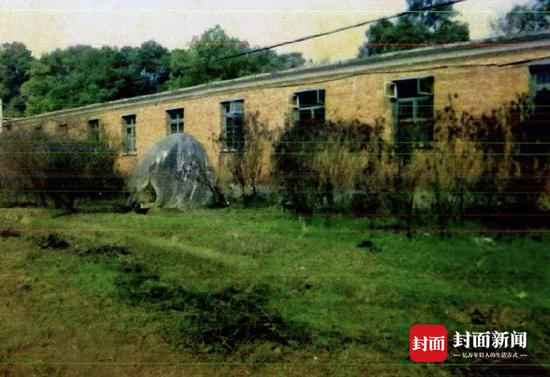  当年江西省农科院内，尸体被发现的地方（受访者供图）
