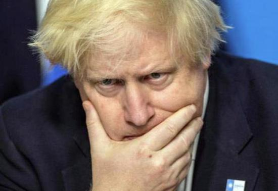 英国首相约翰逊。（图源：路透社）