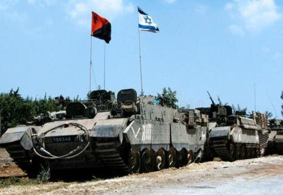 ▲1982年，以色列攻入黎巴嫩，第五次中东战争爆发