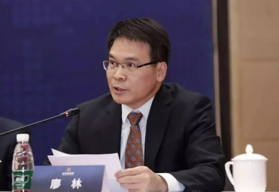  中国工商银行行长 廖林&nbsp;&nbsp;图片来源：北京西城微信公众号