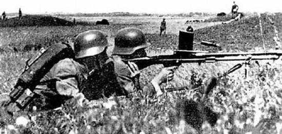 徐州会战中国军队机枪阵地