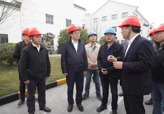  ▲市委副书记、市长周旭东率队赴张浦镇开展安全生产及“331”整治专项督查