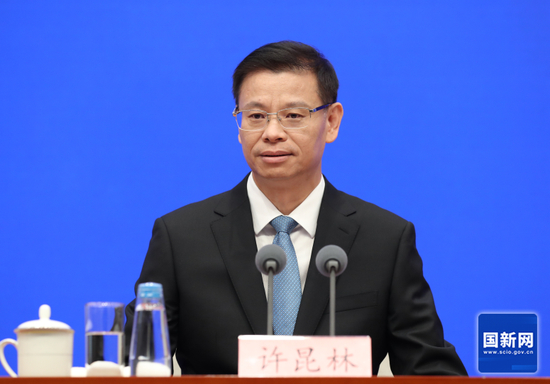 許昆林 資料圖 圖源：國新網(wǎng)