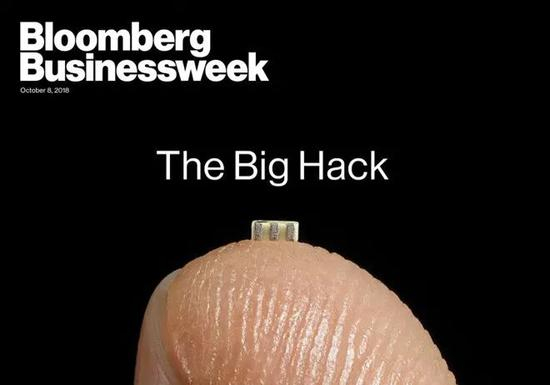 ▲彭博社炒作中国“间谍芯片”