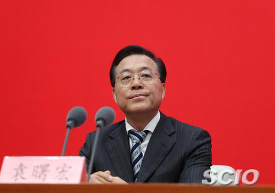 司法部党组书记、副部长袁曙宏（焦非 摄）