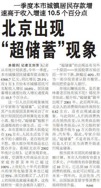 2003年5月14日《北京日报》6版