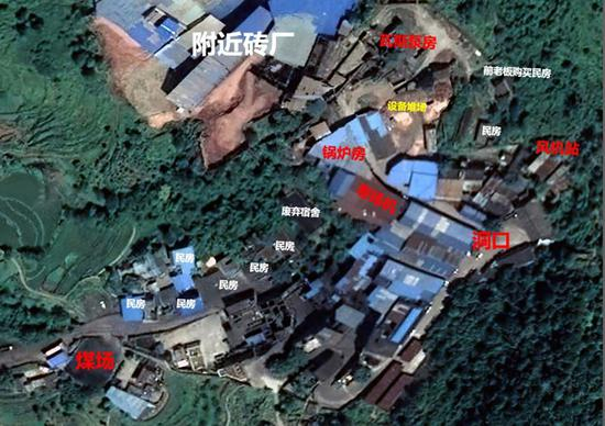 　　这是一个年产12万吨的煤矿，近2年来，煤价从此前低迷的每吨200多元暴涨至700元左右，该厂如全面投产，年营收为8000万元左右。 制图：程维