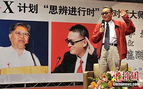 资料图：李敖。中新社发 李怡青 摄