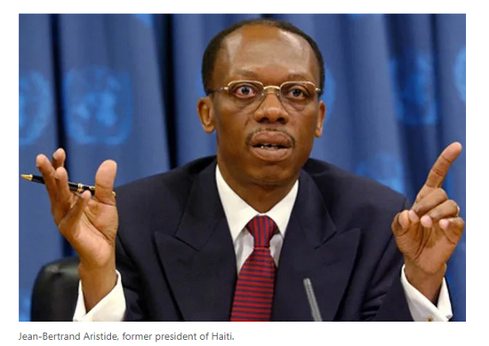 △海地前总统阿里斯蒂德
