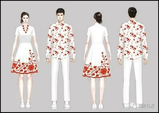 △开幕式服装效果图&nbsp;
