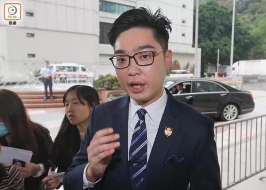 陈浩天 图源：香港“东网”