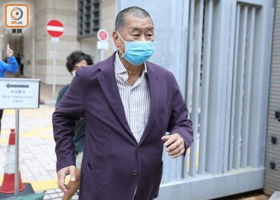 资料图：黎智英（港媒）