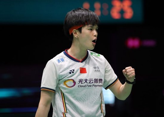 王祉怡2-0日本名将山口茜，晋级日本羽毛球公开赛女单决赛