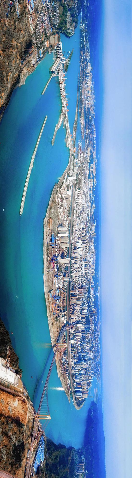 世界上规模最大的三峡水电站