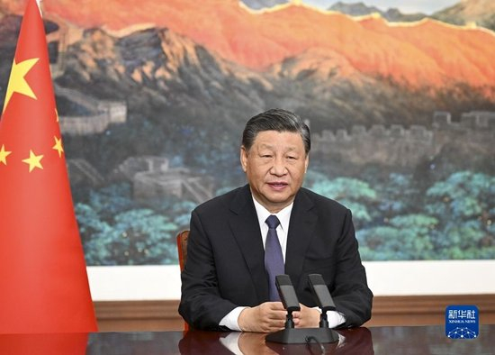 11��8�����磬������ϯϰ��ƽ��2023�����绥������������ῪĻʽ������Ƶ�´ǡ��»������ ��ѧ�� ��