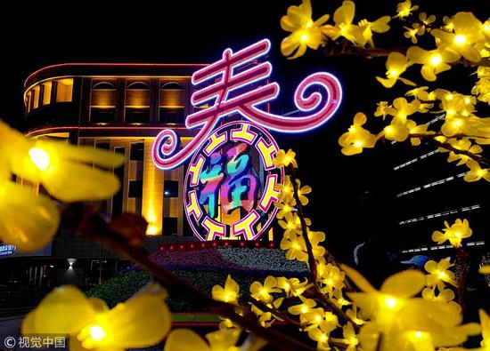春节景象 图片来源：视觉中国