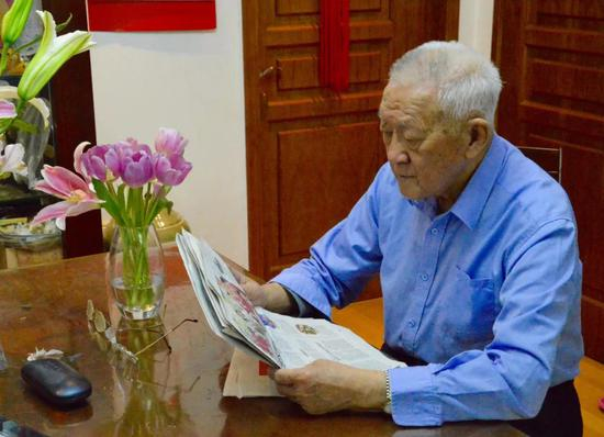 （图为晚年的乌国庆 图源：《新京报》）