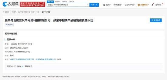 “疯狂小杨哥”及三只羊等被起诉