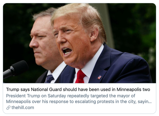  《国会山报》报道截图。