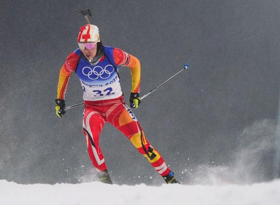  程方明在比赛中（新华社记者 江宏景 摄）