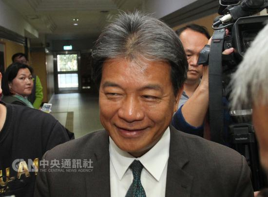 郭信良称有意重回民进党（图片来源：台湾“中央社”）