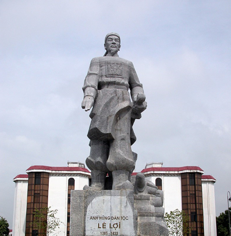 越南后黎朝开国之君黎利铜像