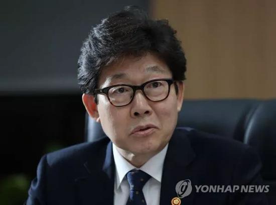 ▲韩国环境部长官赵明来(韩联社)