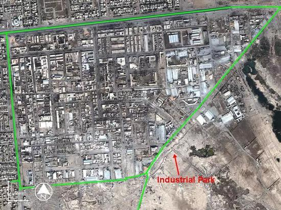  第二次费卢杰战役费卢杰市城区部分图