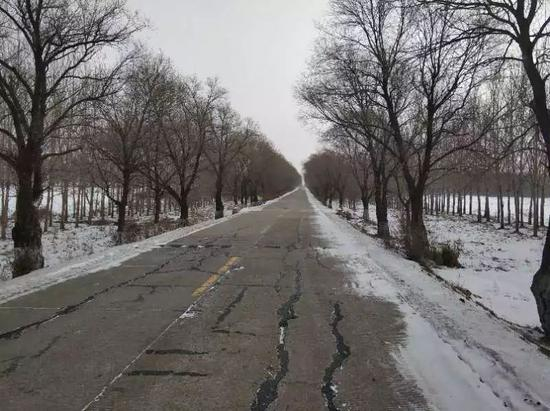 ▷ 检方指控的案发现场大致位置，拍摄时间为2019年2月