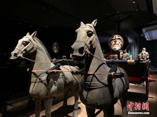 　　9月23日，南昌汉代海昏侯国遗址公园正式开园。南昌西汉海昏侯墓主人是第一代海昏侯刘贺。他是汉武帝的孙子，曾当过27天皇帝后遭废黜，史称“汉废帝”。该墓是中国目前发现的结构最完整、布局最清晰、保存最完好的汉代列侯墓园。李韵涵 摄