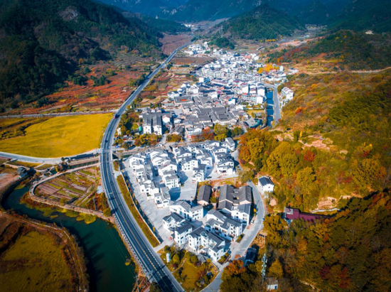  虞宅乡新光村景色。虞宅乡人民政府供图