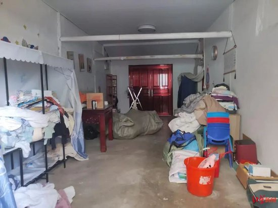 ▲上虞“护生小居”，在上学的十几个孩子居住的小屋