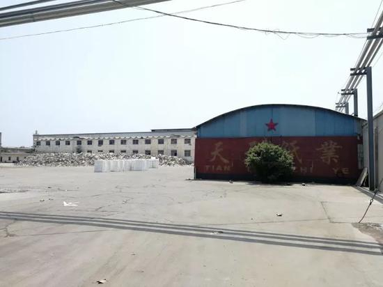 （王力辉曾工作过的天天纸业）