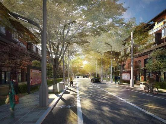 ▲15米街道空间效果图