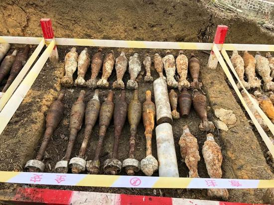 各种各样的雷。新京报记者王瑞锋&nbsp;摄